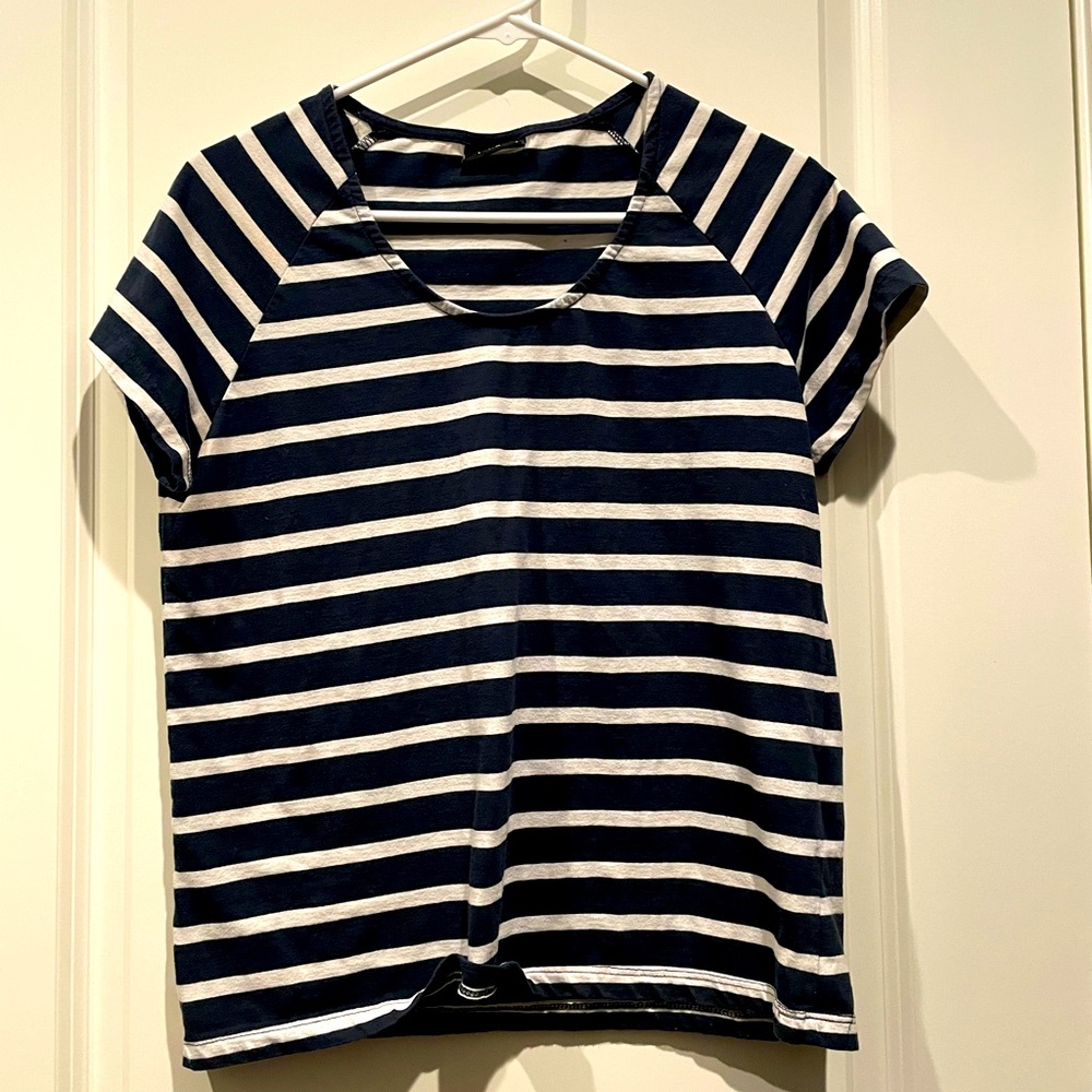 Blue & White Stripe T-shirt